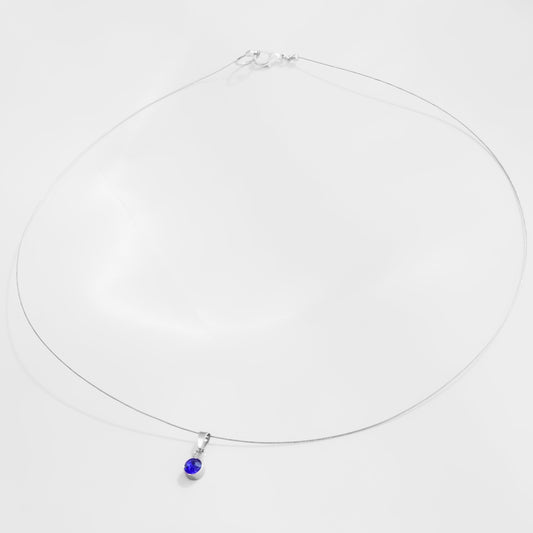 MINI STEEL BLUE CRYSTAL