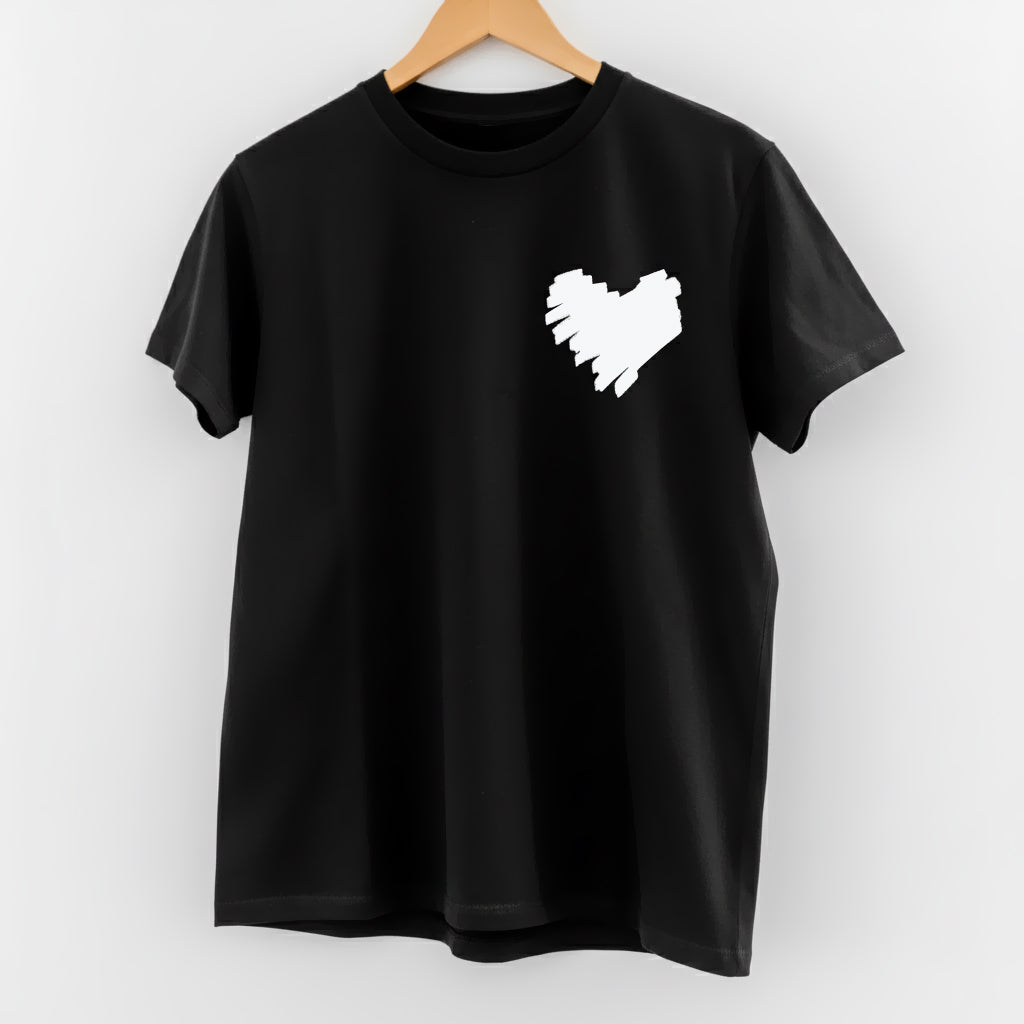 HAPPY DARK HEART TEE