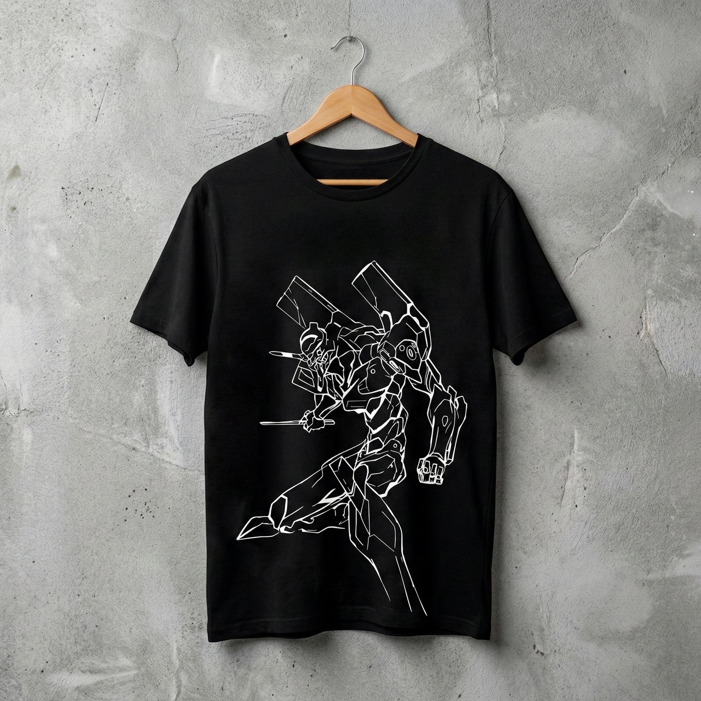 EVA 02 BLACK TEE