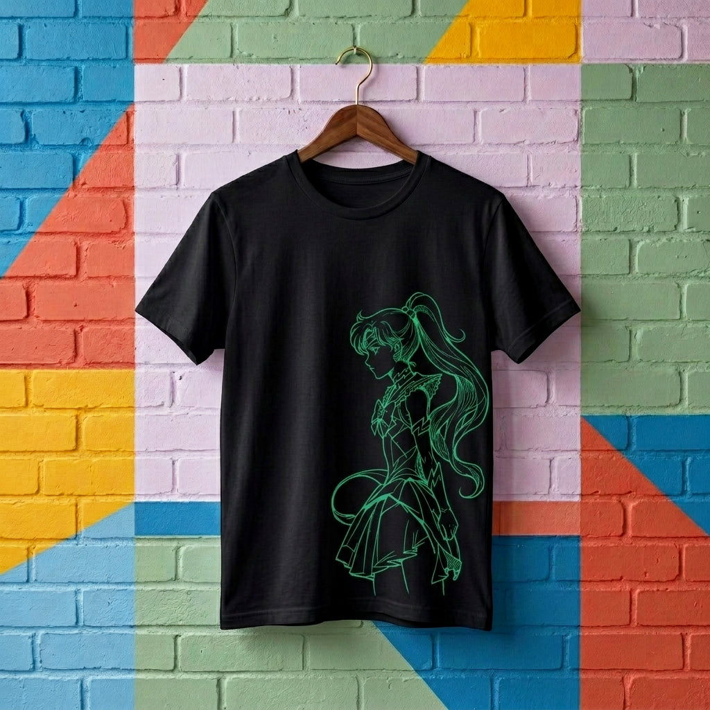 EVA 02 BLACK TEE