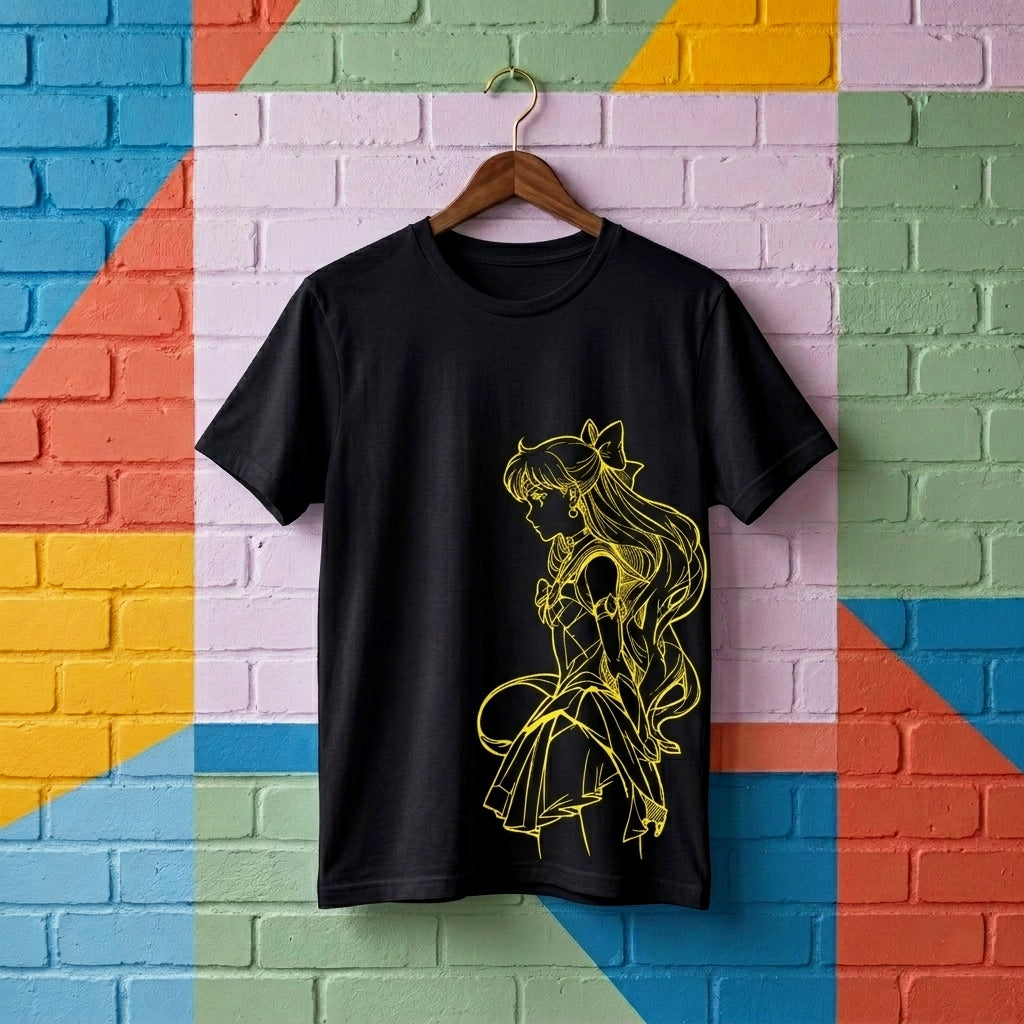 EVA 02 BLACK TEE