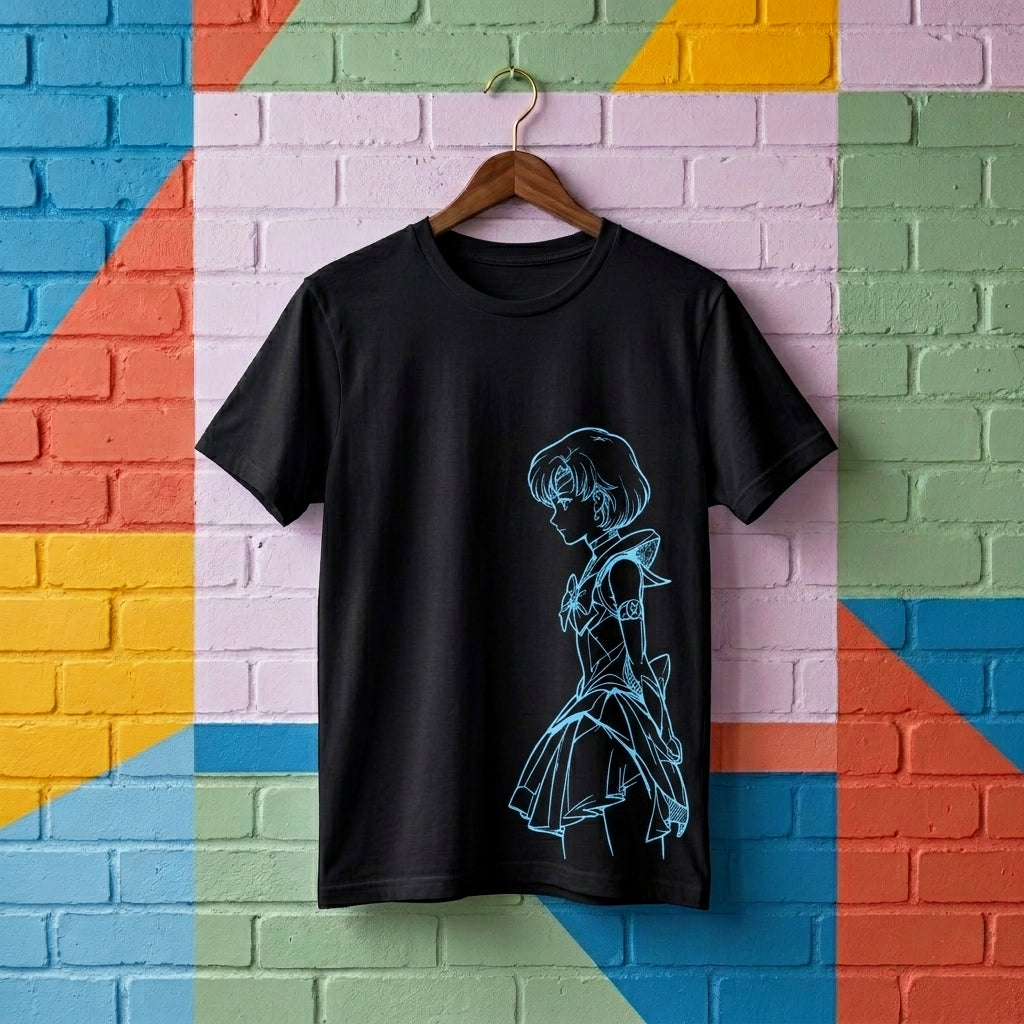 EVA 02 BLACK TEE