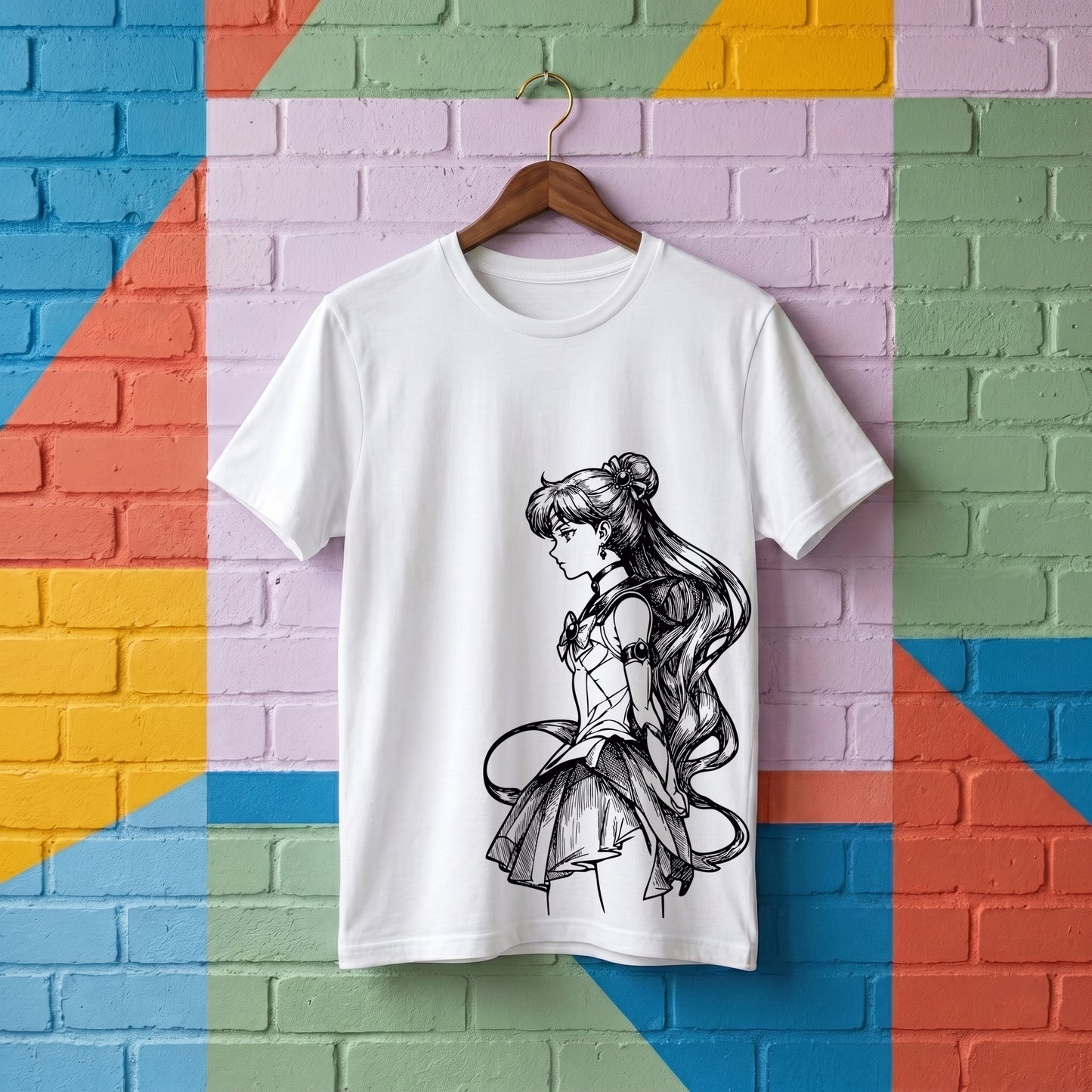 EVA 02 BLACK TEE