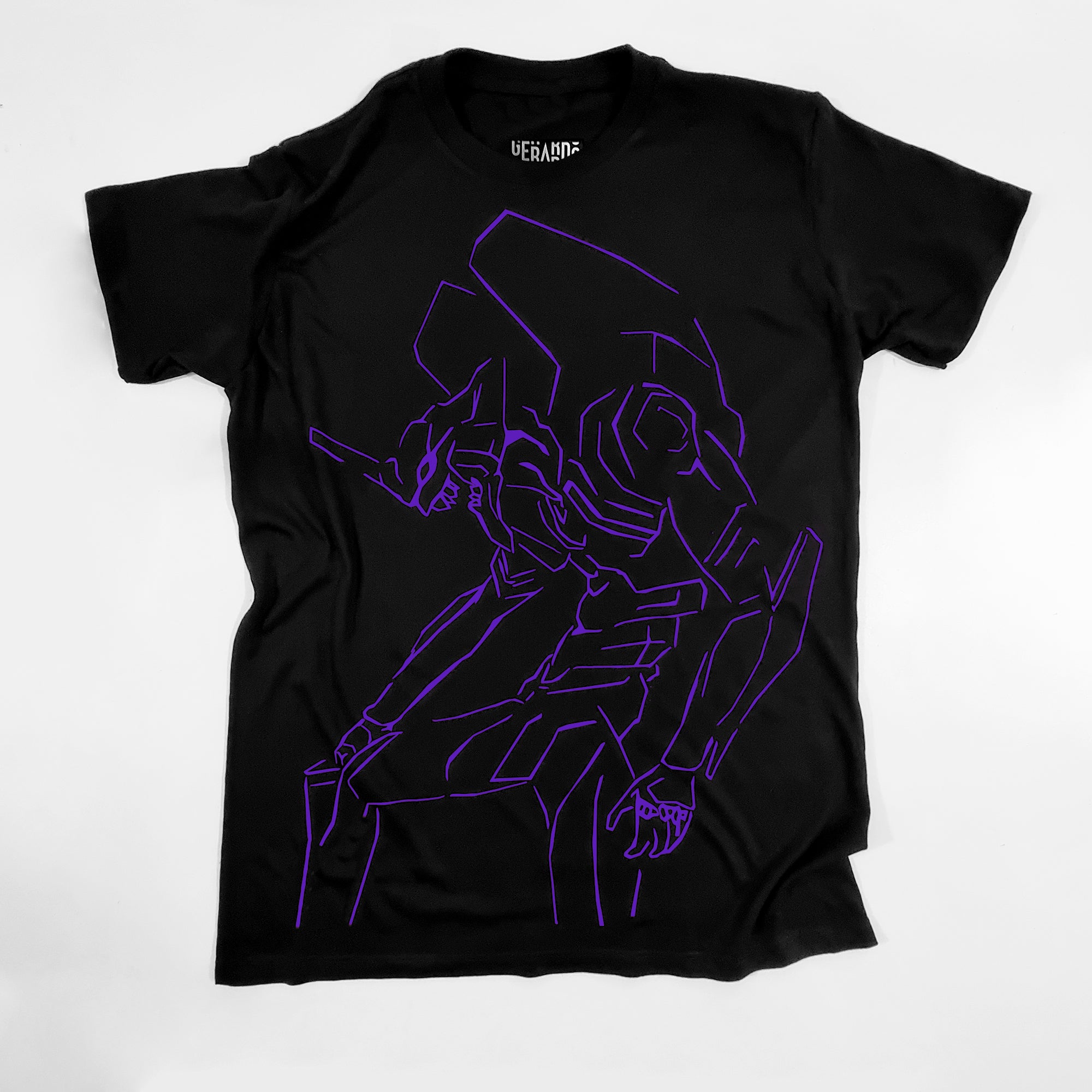 EVA 01 PURPLE BLACK TEE