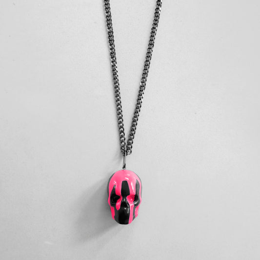 PINK VENOM POLISHED SKULL