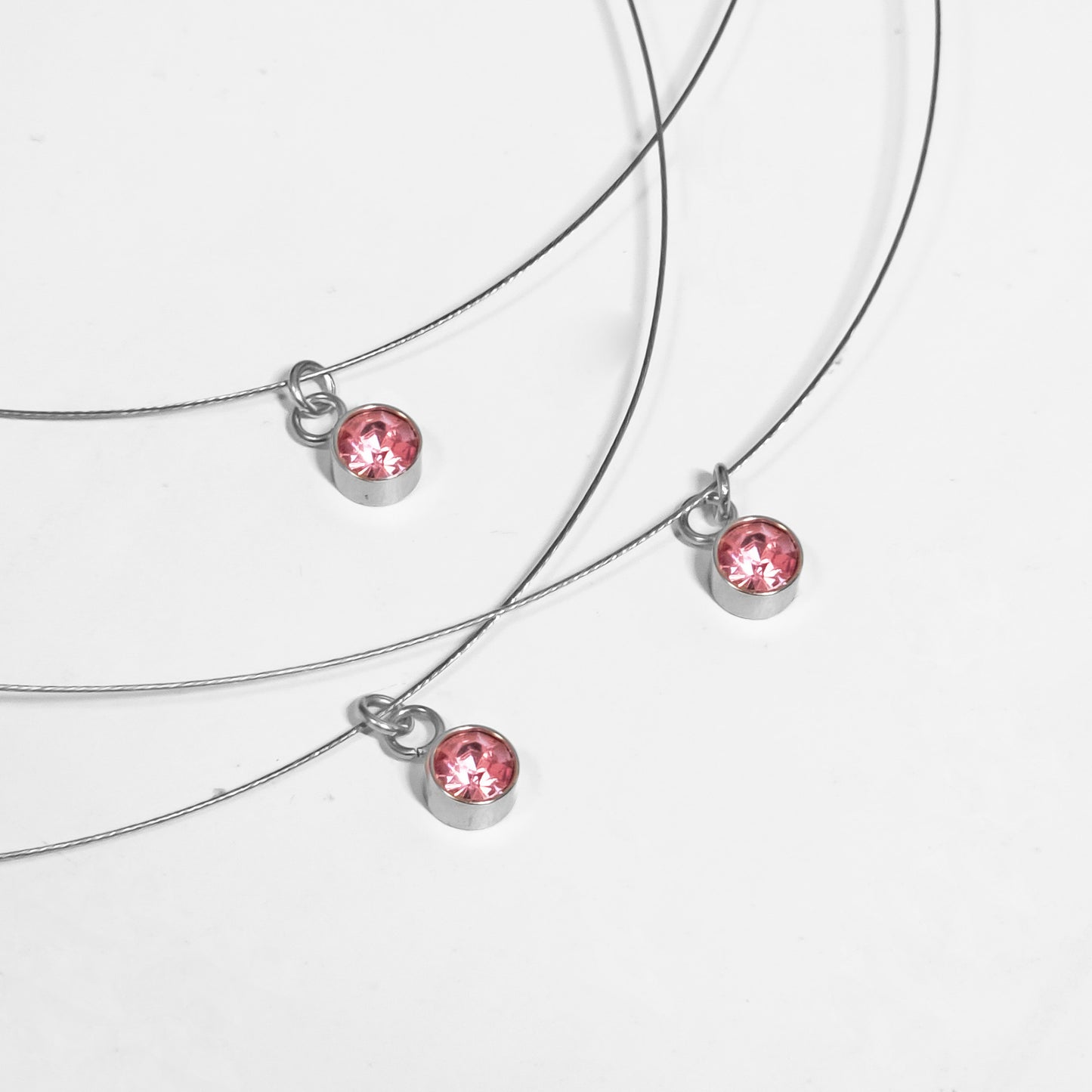 MINI STEEL PINK CRYSTAL