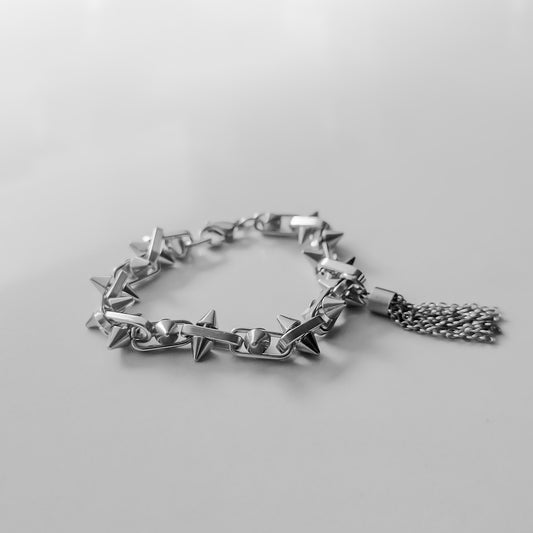 SPIKES CHAIN BRACELET