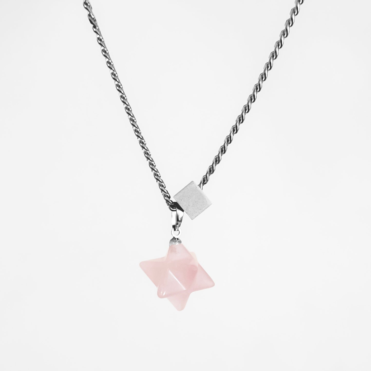 3D QUARTZ PINK STAR