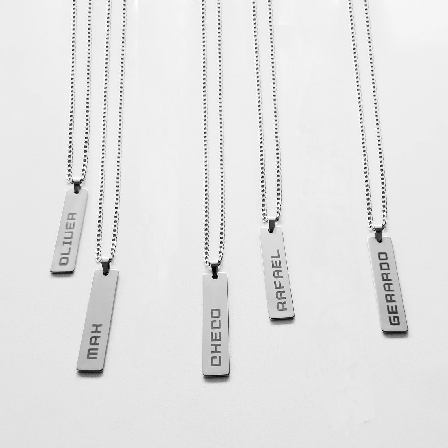 STEEL NAME TAG