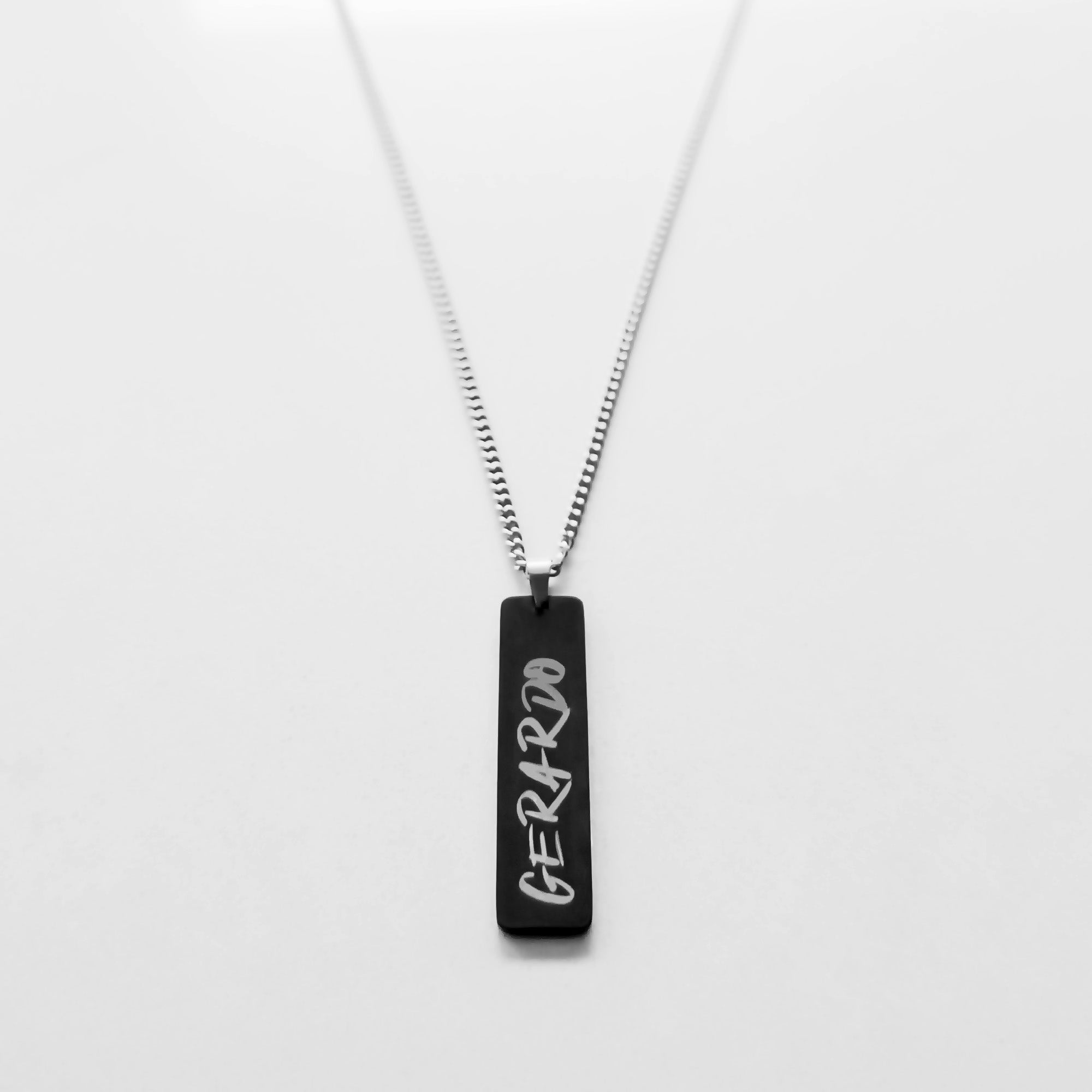 DARK STEEL NAME TAG