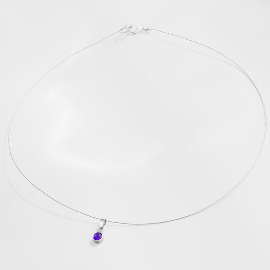 MINI STEEL BLUE CRYSTAL