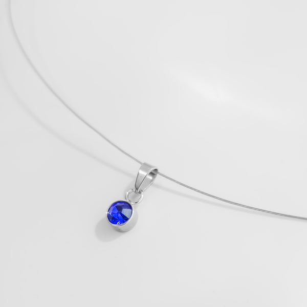 MINI STEEL BLUE CRYSTAL