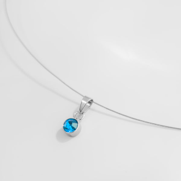 MINI STEEL BLUE CRYSTAL II