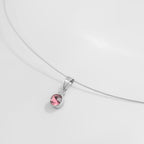 MINI STEEL PINK CRYSTAL