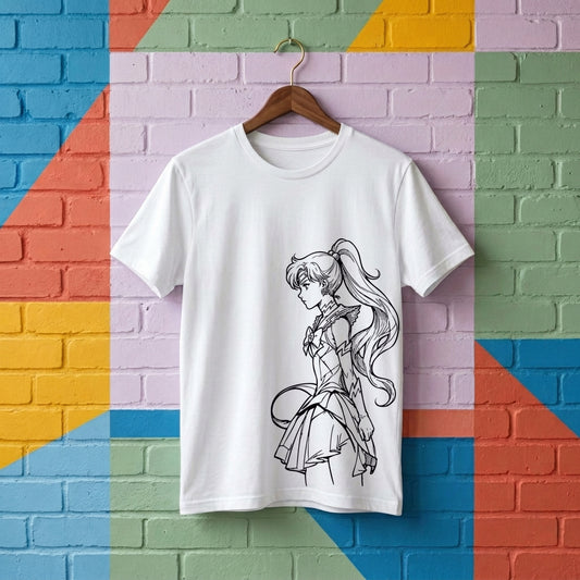 EVA 02 BLACK TEE