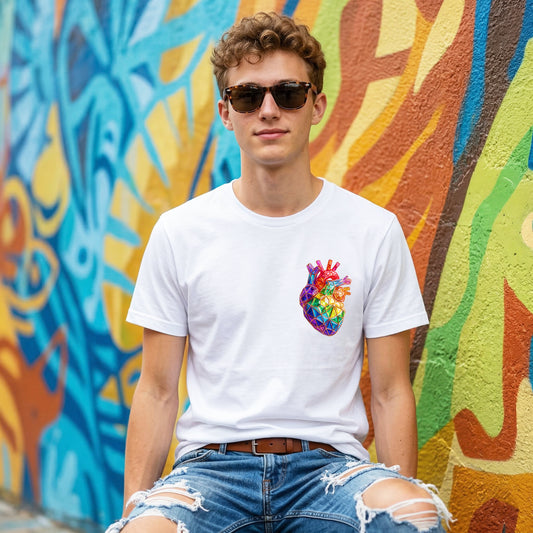 HAPPY HEART GRADIENT BLACK