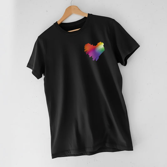 HAPPY DARK HEART TEE