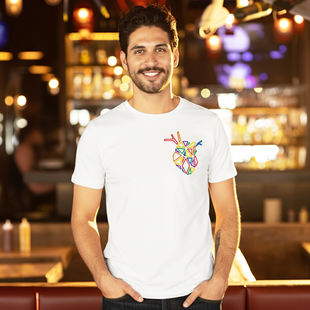 HAPPY HEART GRADIENT WHITE