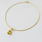 SQUARE GOLDEN CRYSTAL