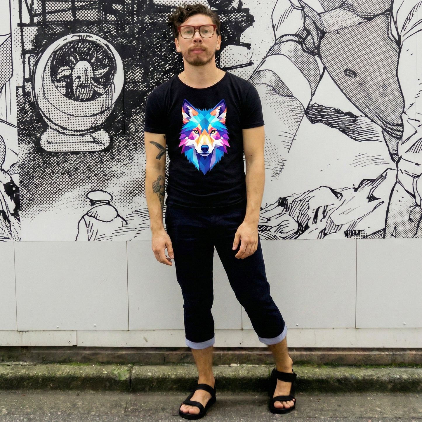 WOLF BACK TEE