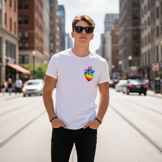 HAPPY HEART GRADIENT BLACK