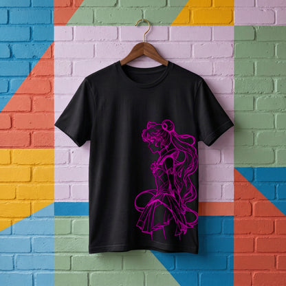 EVA 02 BLACK TEE