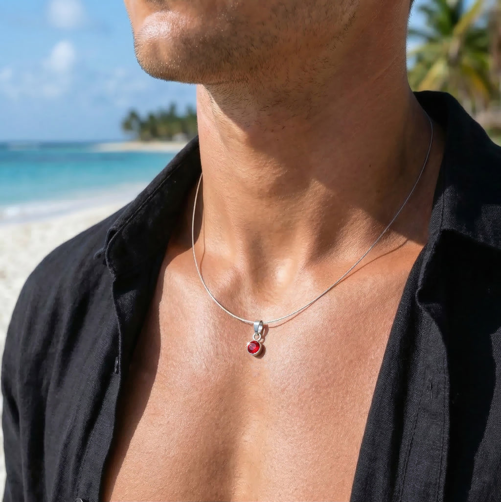 MINI STEEL RED CRYSTAL