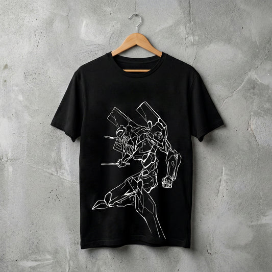 EVA 02 BLACK TEE