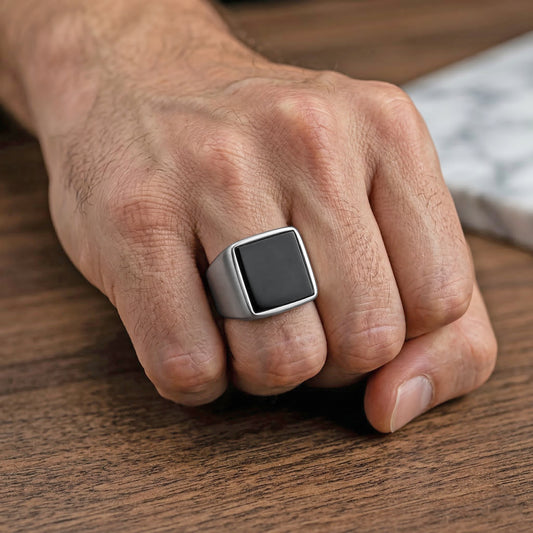 ANILLO CUADRADO ACERO