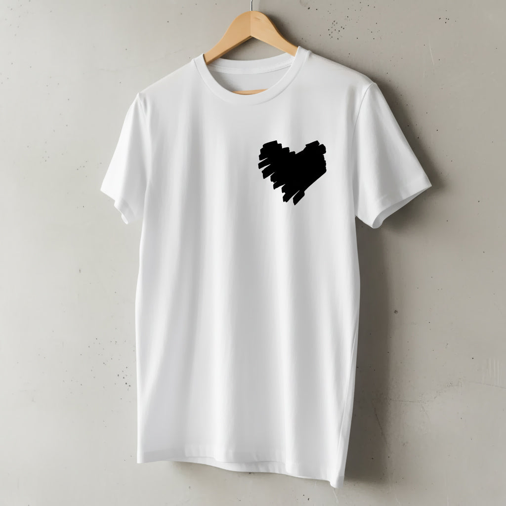 HAPPY DARK HEART TEE