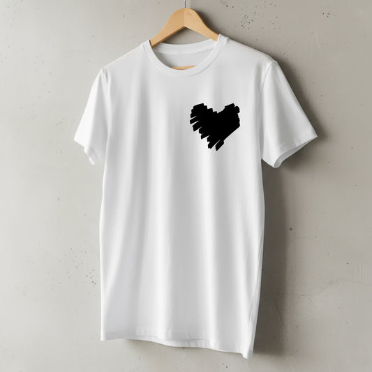 HAPPY DARK HEART TEE