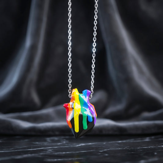 DARK HEART NECKLACE