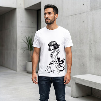 EVA 02 BLACK TEE