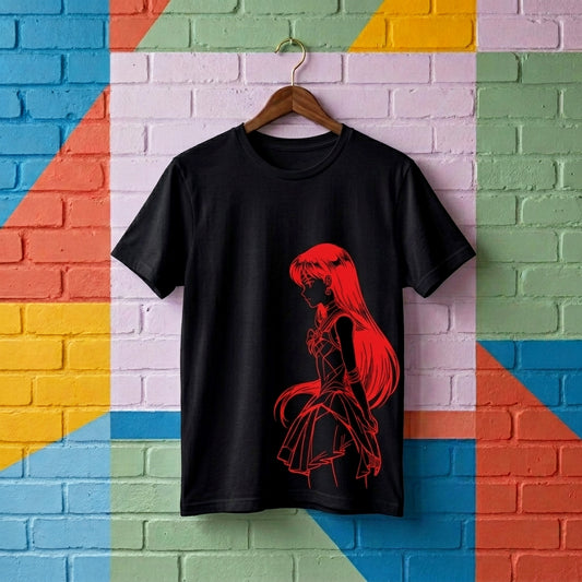 EVA 02 BLACK TEE