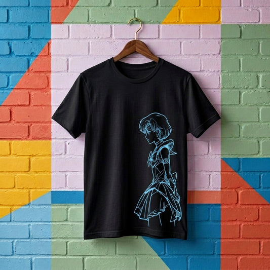 EVA 02 BLACK TEE