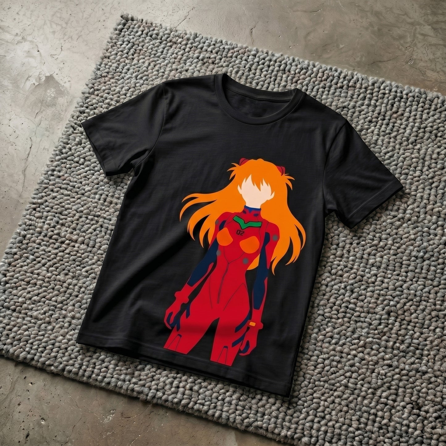 EVA 02 BLACK TEE