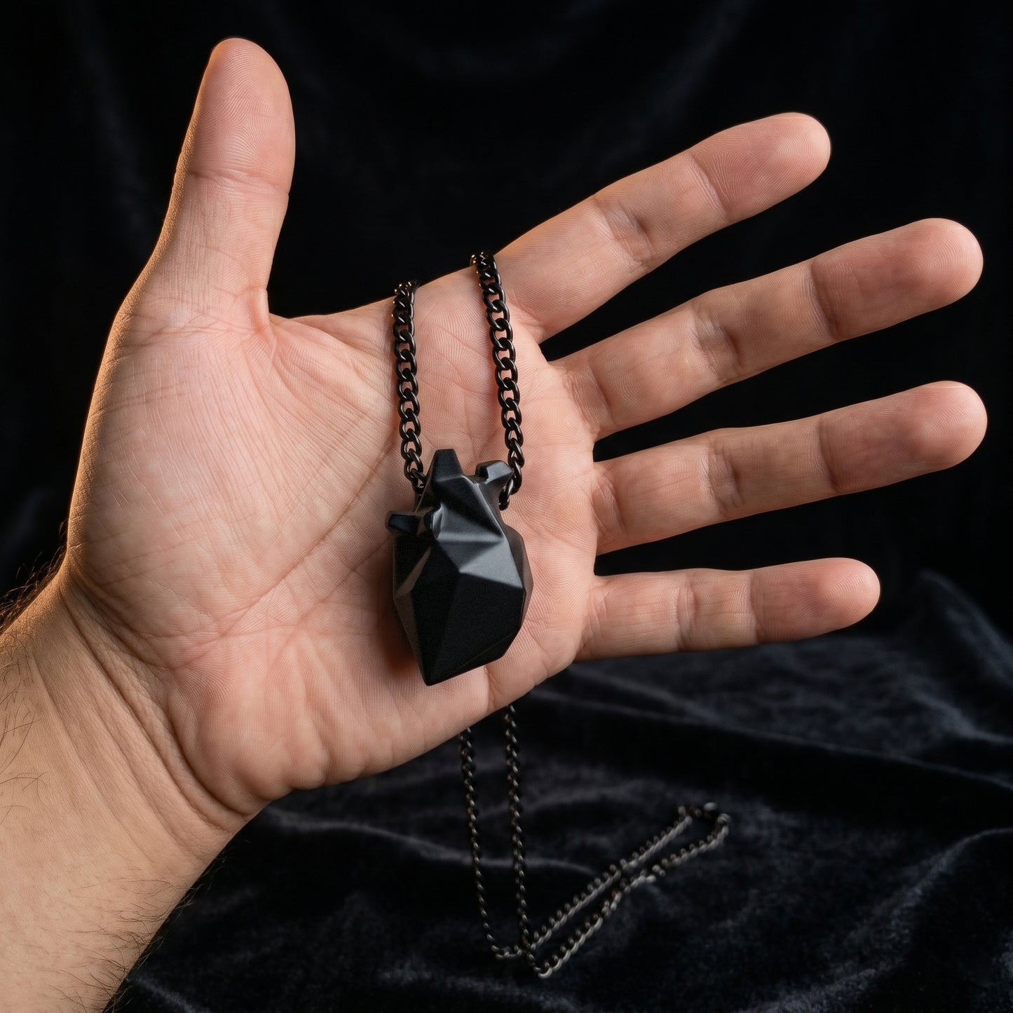 DARK HEART NECKLACE