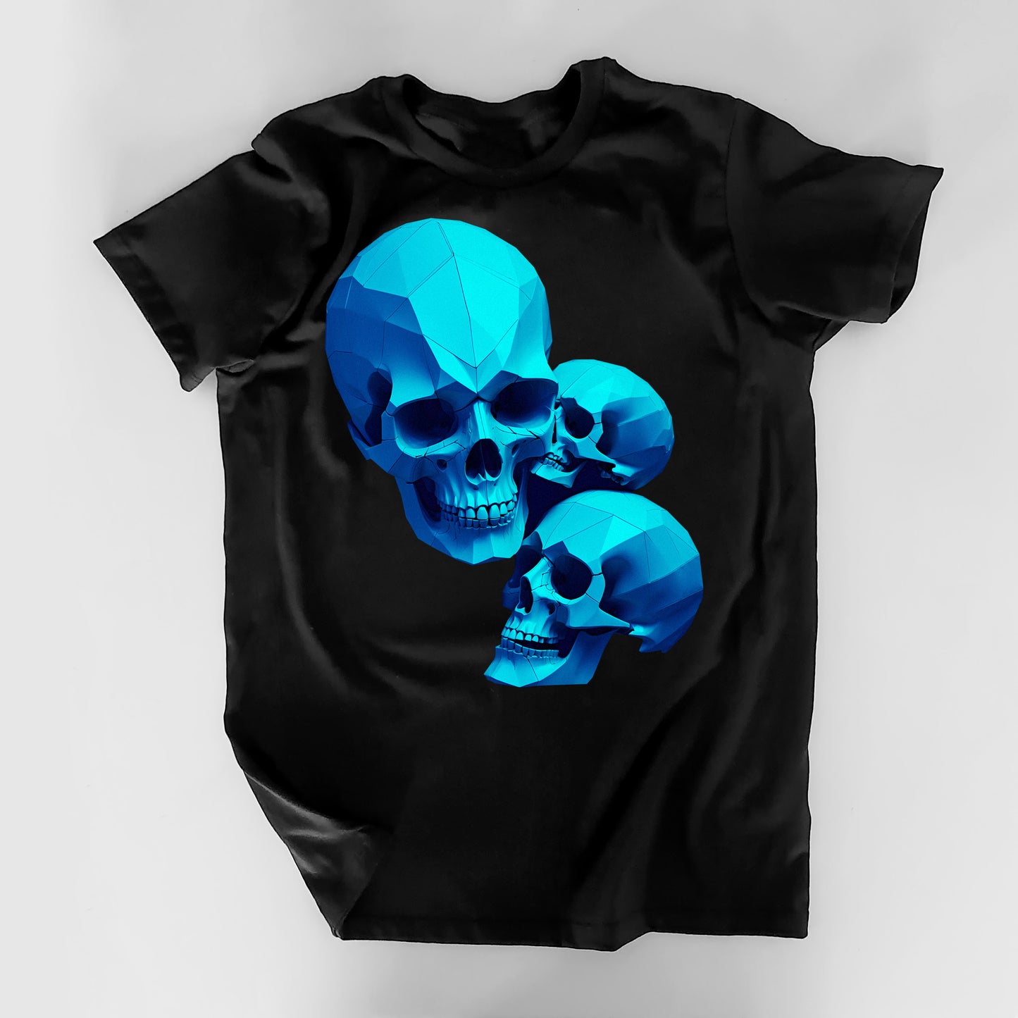 TRIPLE SKULL BLACK