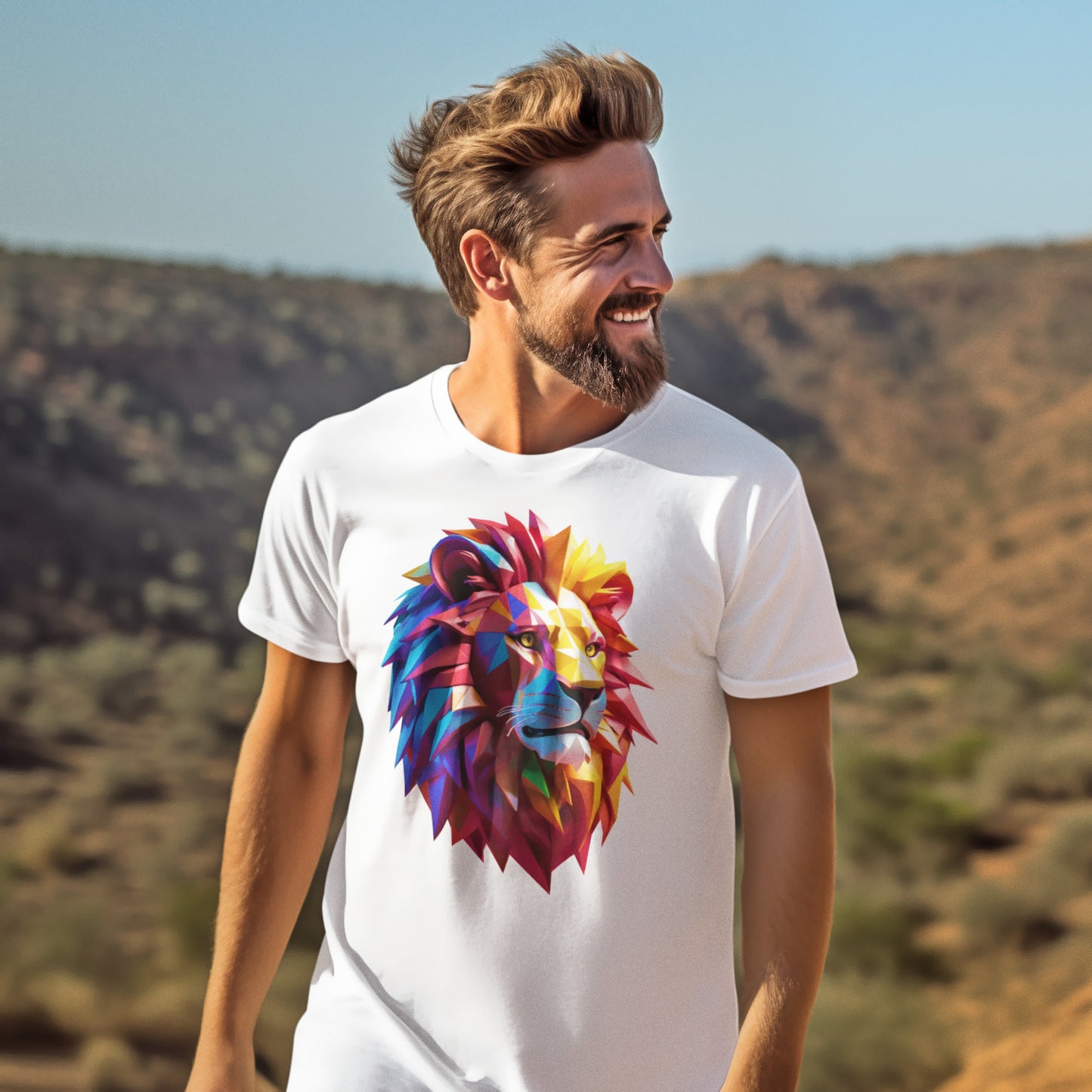 ROAR COLOR 3D TEE