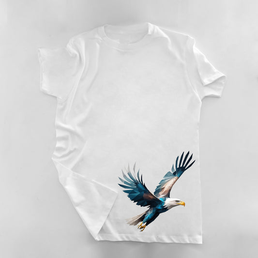 THE EAGLE WHITE TEE