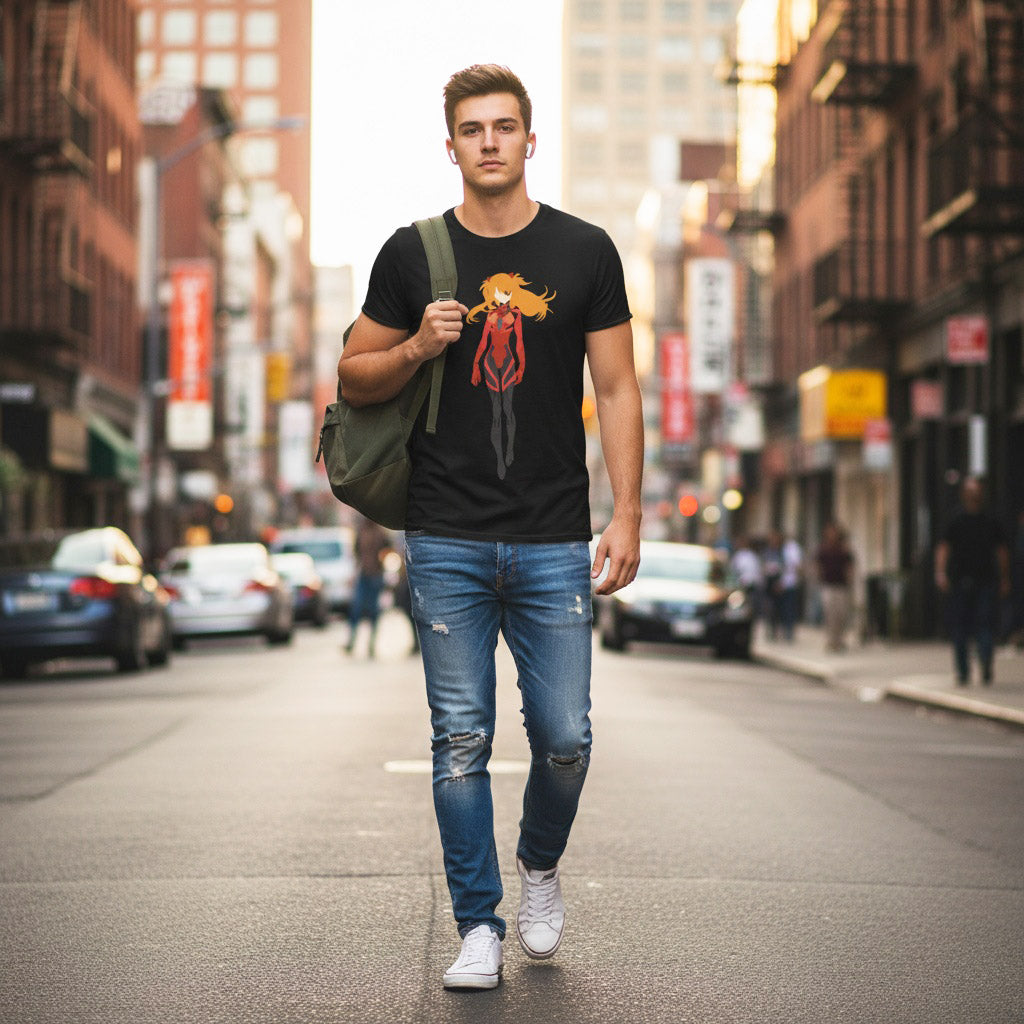 EVA 02 BLACK TEE