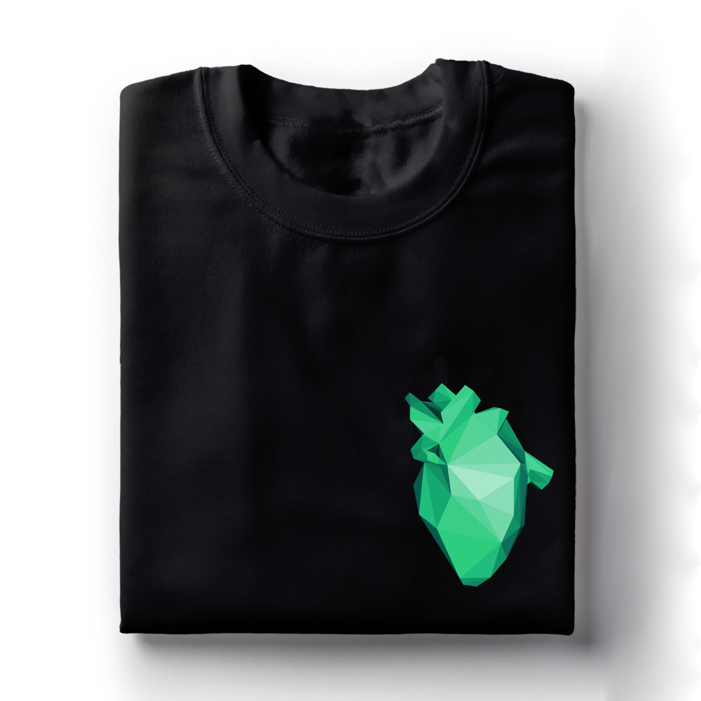 HAPPY HEART GRADIENT BLACK