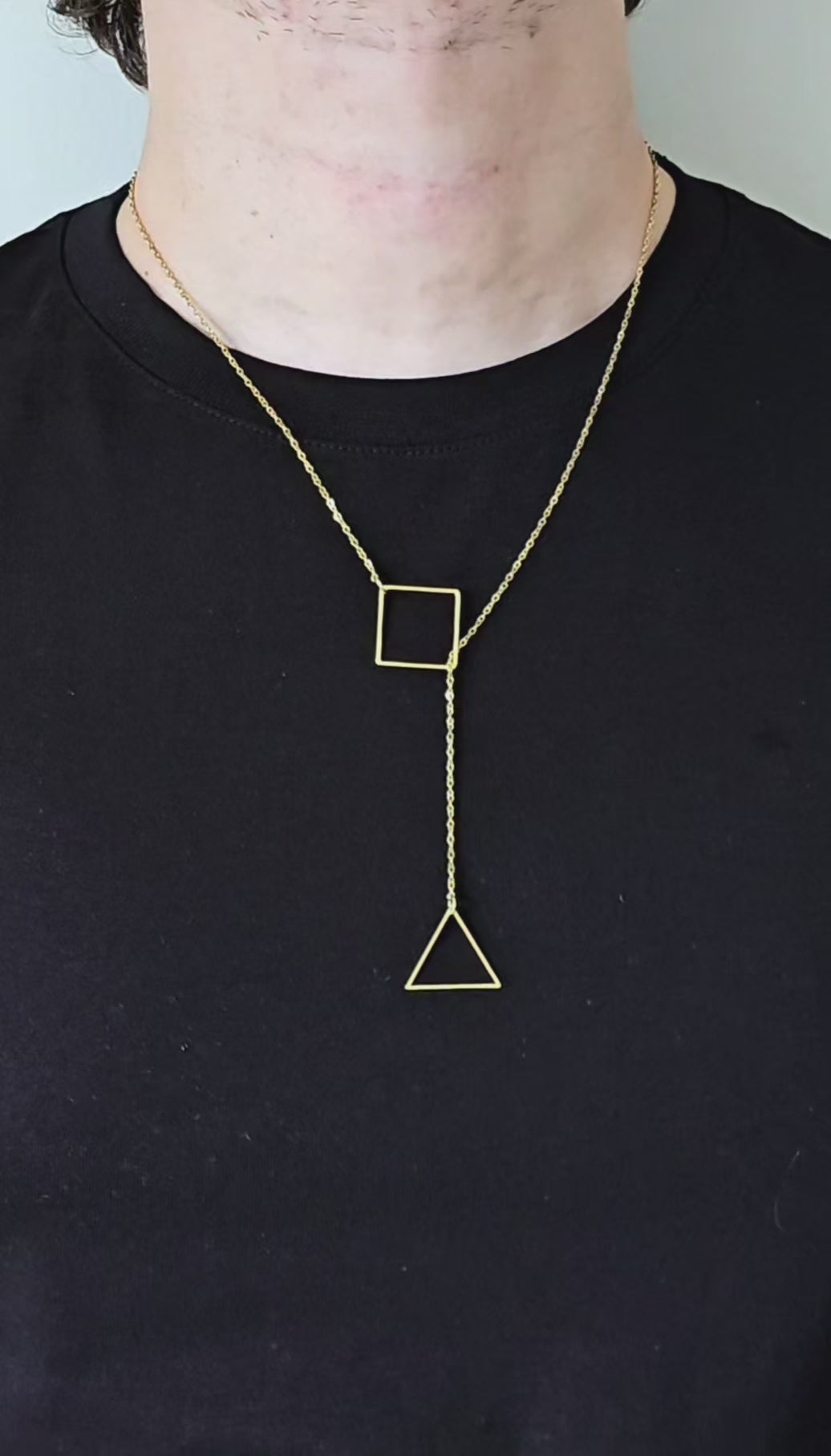BASIC DUO GOLDEN TRIANGLE SQUARE