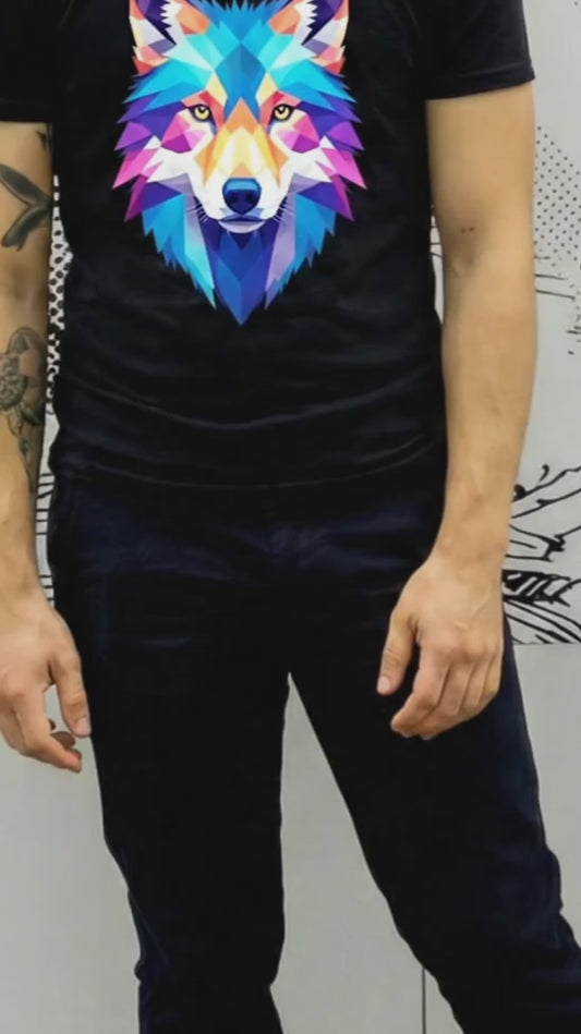 WOLF COLORS BACK TEE