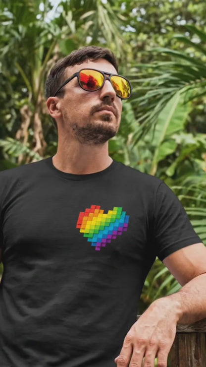 HAPPY DARK HEART TEE