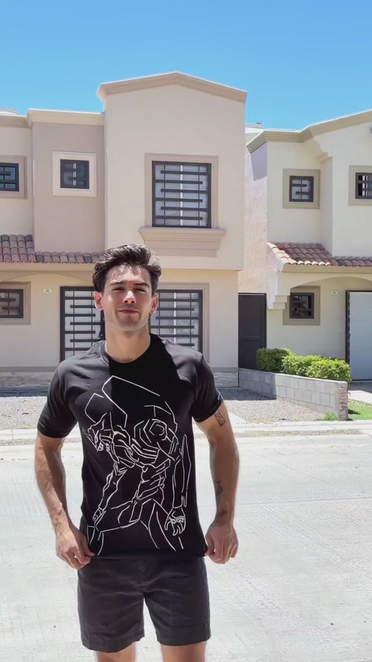 EVA 01 BLACK TEE