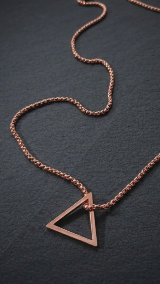 ROSE GOLD BASIC TRIANGLE