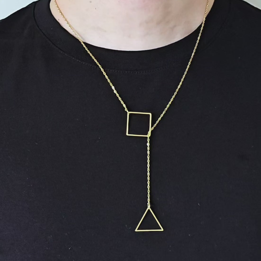 BASIC DUO GOLDEN TRIANGLE SQUARE
