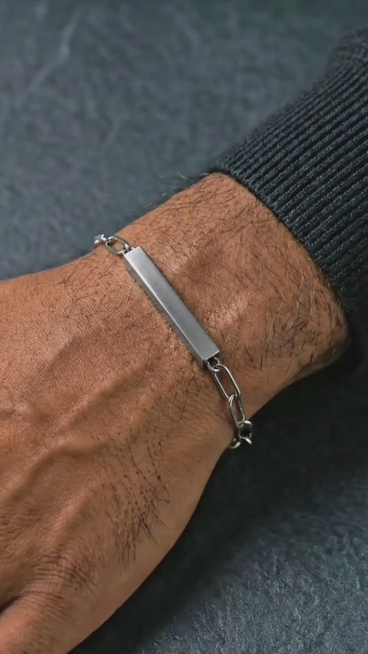 BASIC CHAIN ​​STEEL BRACELET