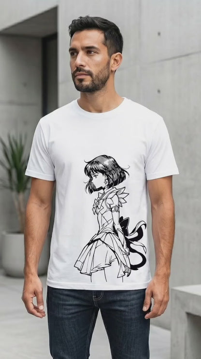 EVA 02 BLACK TEE